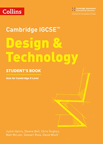Cambridge Igcse (Tm) Design & Technology Student's Book