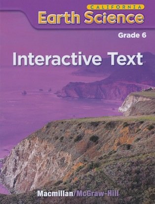 Earth Science Grade 6 (California, Interactive Text)