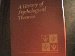 A history of psychological theories