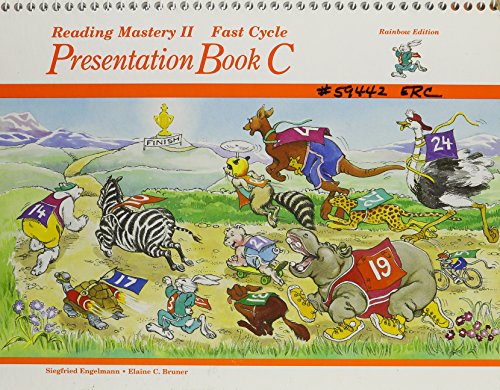 Reading Mastery Fast Cycle I and Ii 1995 Rainbow Edition, Teacher Presentation Book C (reading Mastery Classic)
Reading Mastery Fast Cycle I and Ii 1995 Rainbow Edition, Teacher Presentation Book C (reading Mastery Classic)