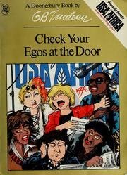 Check Your Egos at the Door (Owl Bks.)