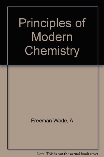 Principles of Modern Chemistry (Study Guide and Solutions Manual)