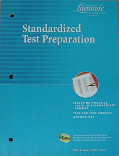 Holt Elements of Literature: Standardized Test Prep Grade 6