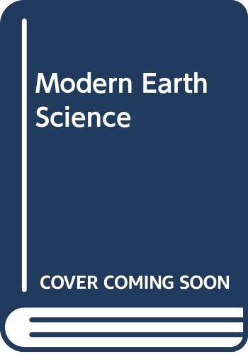 Modern earth science