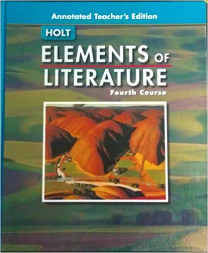 Title: Annotated Teacher's Edition (Elements of Literatur