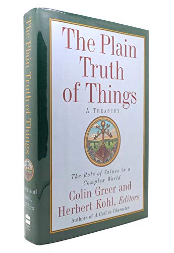 The Plain Truth of Things: a Tre