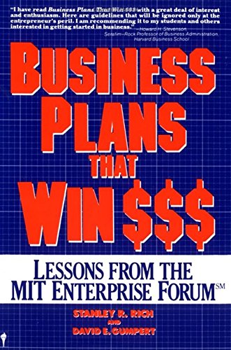 Business Plans That Win $$$: Lessons from the MIT Enterprise Forum