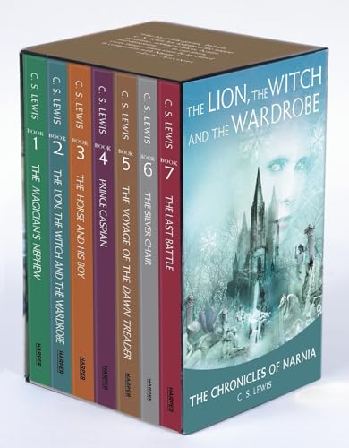 THECOMPLETE CHRONICLES OF NARNIA; (1)-THE MAGICIAN;S NEPHEW,(2)-THE LION, THE WITCH AND THE WARDR...