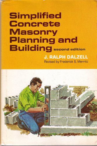 Simplified concrete masonry planning and building