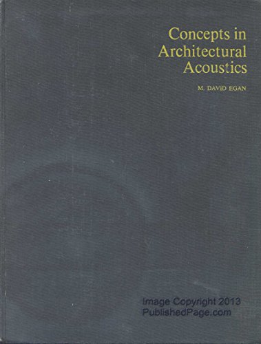 Concepts in architectural acoustics