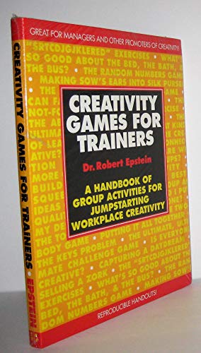 Creativity Games for Trainers: A Handbook of Group Activities for Jumpstarting Workplace Creativity (McGraw-Hill Training Series)
Creativity Games for Trainers: A Handbook of Group Activities for Jumpstarting Workplace Creativity (McGraw-Hill Training Series)