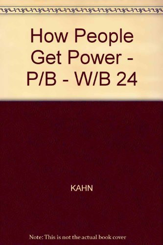 How People Get Power; Organizing Oppressed Communities for Action.