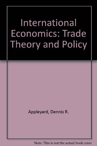 International economics and policy