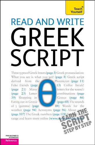Read and Write Greek Script: A Teach Yourself Guide