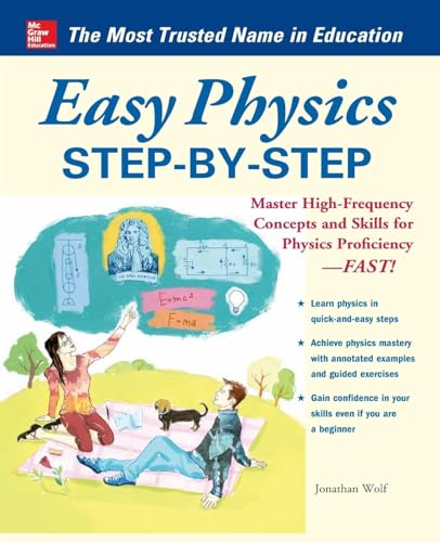Easy Physics Step-by-Step: With 95 Solved Problems (Easy Step-by-Step Series)