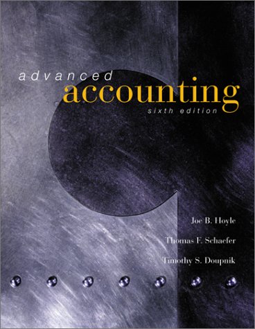 Advanced Accounting Updated Sixth Edition with Enron Powerweb