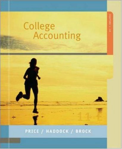 MP College Accounting Chapters 1-32 : With Home Depot 2004 Annual Report by John Ellis Price, M. ...