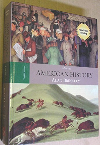 American History: a Survey, 12th Edition (book Cd-rom) (a/p Us History)