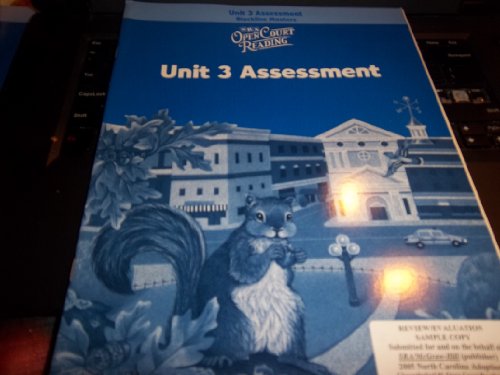 Open Court Reading: Unit 3 Assessment Blackline Masters Level 3