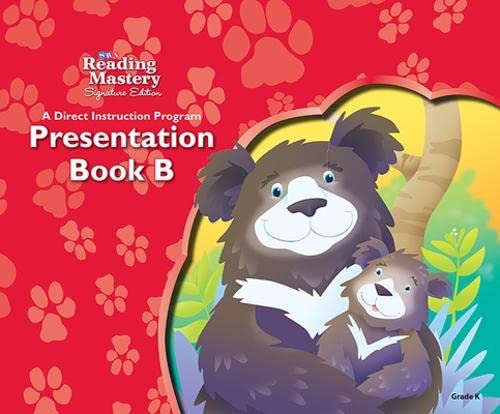 Reading Mastery Reading/Literature Strand Grade K, Presentation Book B (Learning Through Literature)
Reading Mastery Reading/Literature Strand Grade K, Presentation Book B (Learning Through Literature)