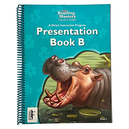 Presentation Book B, Grade 5 (SRA Reading Mastery, Signature Edition)
