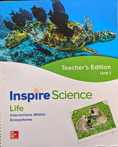 Inspire Science: Life Teacher Edition Unit 1, c. 2020, 9780076883783, 0076883787
Inspire Science: Life Teacher Edition Unit 1, c. 2020, 9780076883783, 0076883787