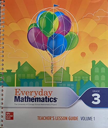 Volume 1 only of the Teacher's Lesson Guide for Everyday Mathematics, Grade 3