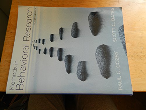 Methods in Behavioral Research