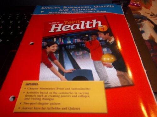 Teen Health Course 1 Summaries, Quizzes and Activities by