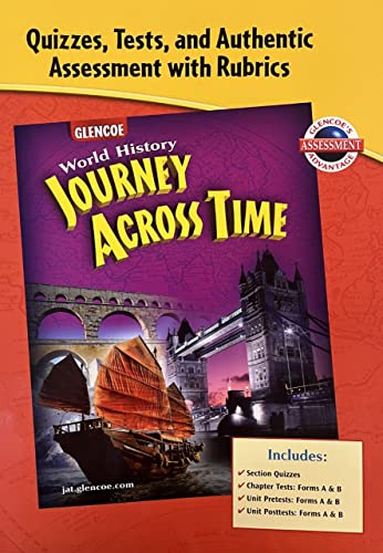 ISBN 9780078694820 product image for Journey Across Time Quizes, Tests, and Authentic Assessment with Rubrics Glencoe | upcitemdb.com