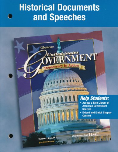 Historical Documents and Speeches (United States Government, Democracy in Action)
Historical Documents and Speeches (United States Government, Democracy in Action)