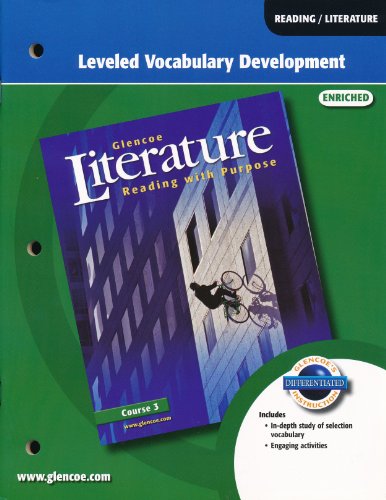 GLencoe Literature Course 3 Leveled Vocabulary Development. (Paperback)