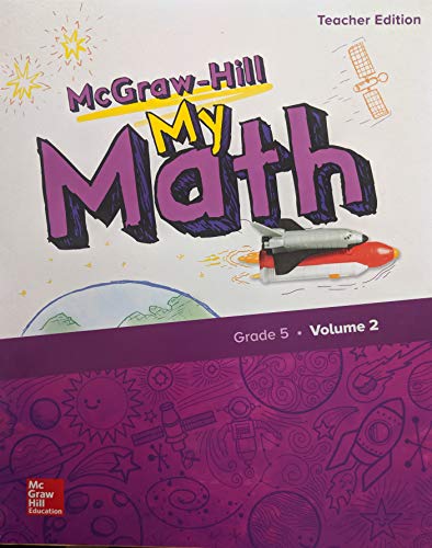 My Math Teacher Edition Grade 5 Volume 2, 9780079057785, 0079057780