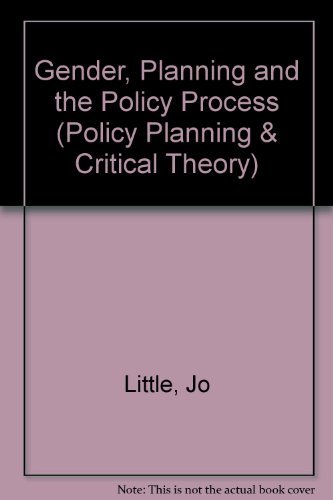 Gender, Planning and the Policy Process