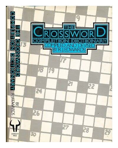 Crossword Completion Dictionary
