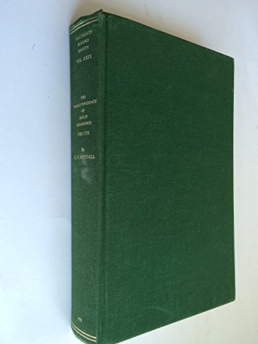 Calendar of the Correspondence of Philip Doddridge, D. D., 1702-1751 (Northamptonshire Records So...