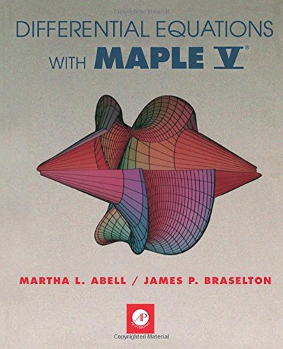 Differential Equations With Maple V