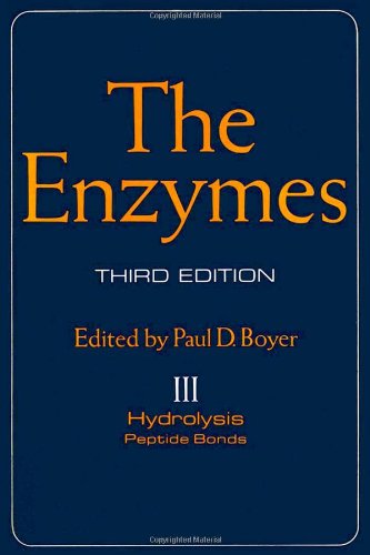 The Enzymes: Volume 3, Hydrolysis: Peptide Bonds