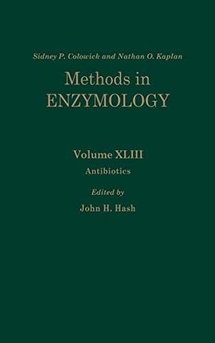 Antibiotics: Volume 43: Antibiotics (Methods in Enzymology, Vol. 43)
