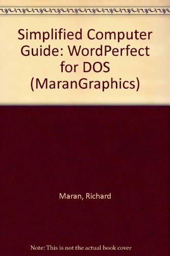 ISBN 9780130000514 product image for Simplified Computer Guide: WordPerfect for DOS (MaranGraphics) | upcitemdb.com