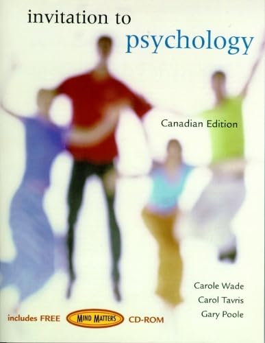 Invitation To Psychology Wade Tavris 4th Edition