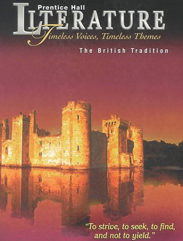 Prentice Hall Literature: Tvtt Student Edition Grade 12 2000c
