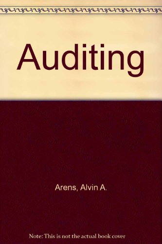 Auditing: An Integrated Approach