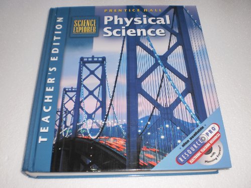 Prentice Hall Physical Science Science Explorer Teacher S Edition