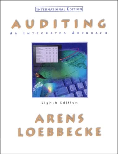 Auditing : an Intergrated Approach (8/e)