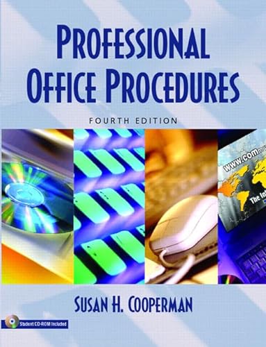 Professional Office Procedures (4th Edition)