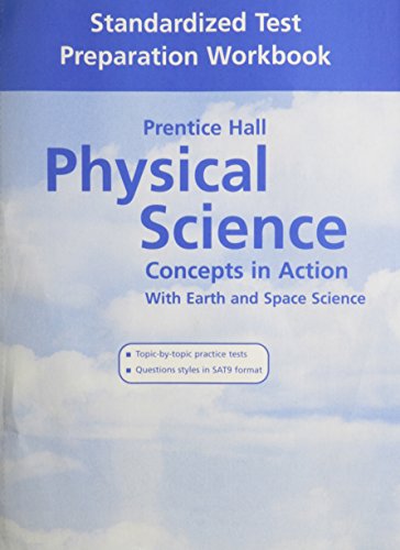 High School Physical Science Test Prep Workbook 2004c