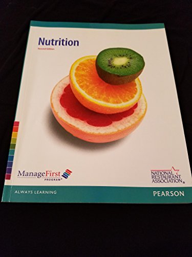 ManageFirst: Nutrition with Answer Sheet