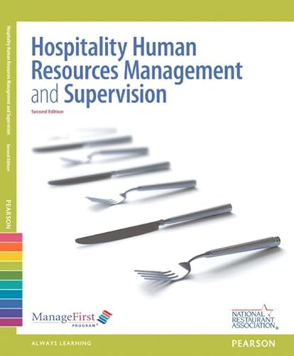 Hospitality Human Resources Management and Supervision