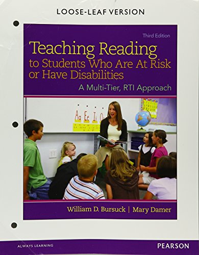 Reading Instruction for Students Who Are at Risk or Have Disabilities
